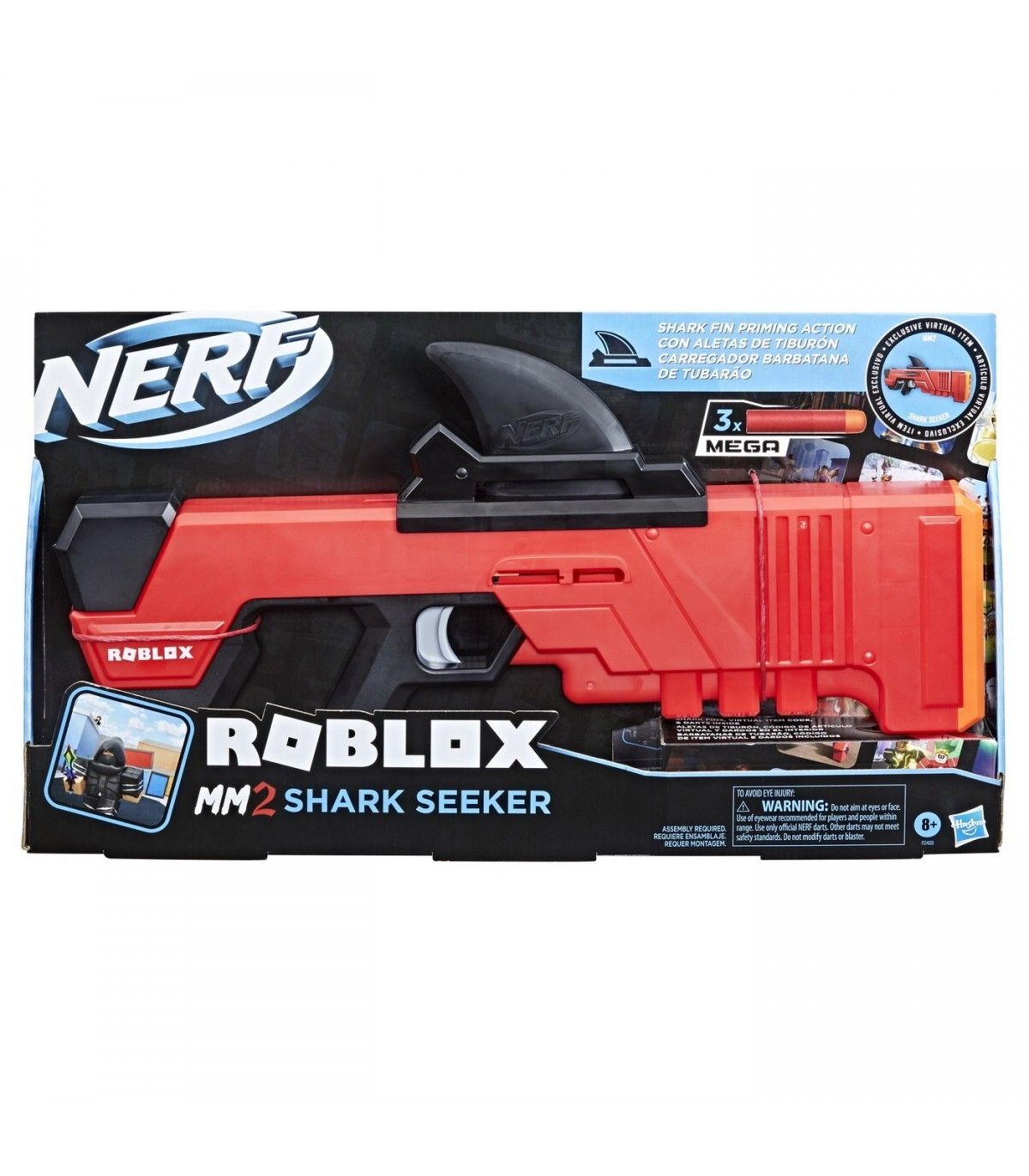 Nerf blaster roblox mm2 shark seeker f2489