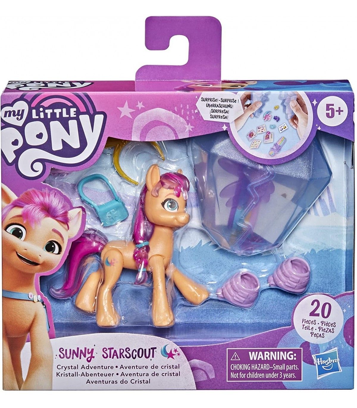 My little pony ponei crystal adventur sunny star f1785_f2454