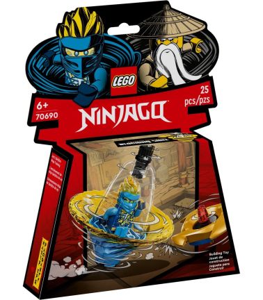 Lego ninjago antrenamentul spinjitzu al lui jay 70690