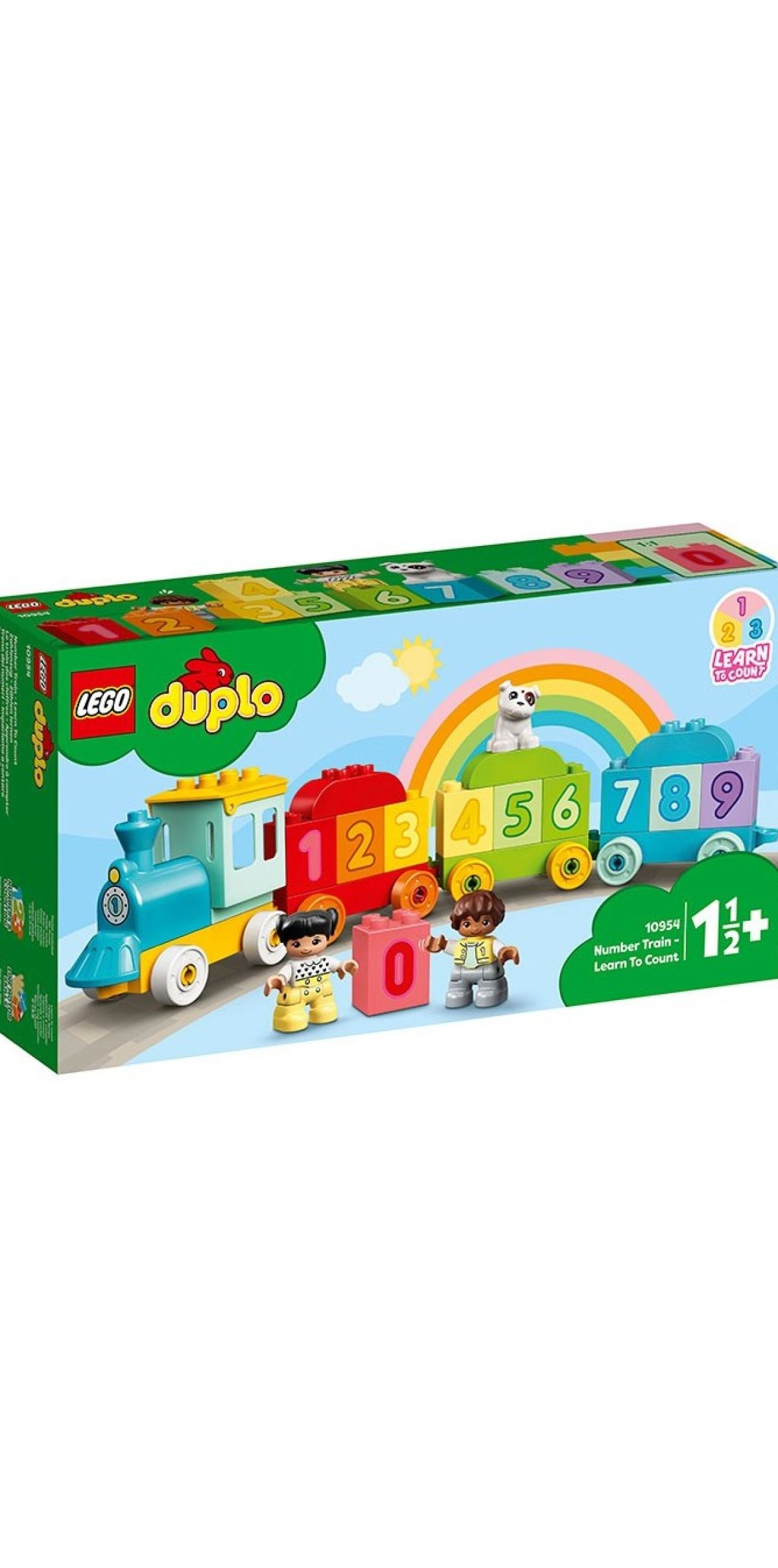 Lego duplo trenul cu numere - invatam sa numaram 10954