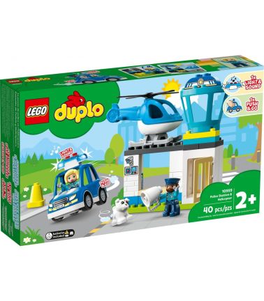 Lego duplo sectie de politie si elicopter 10959