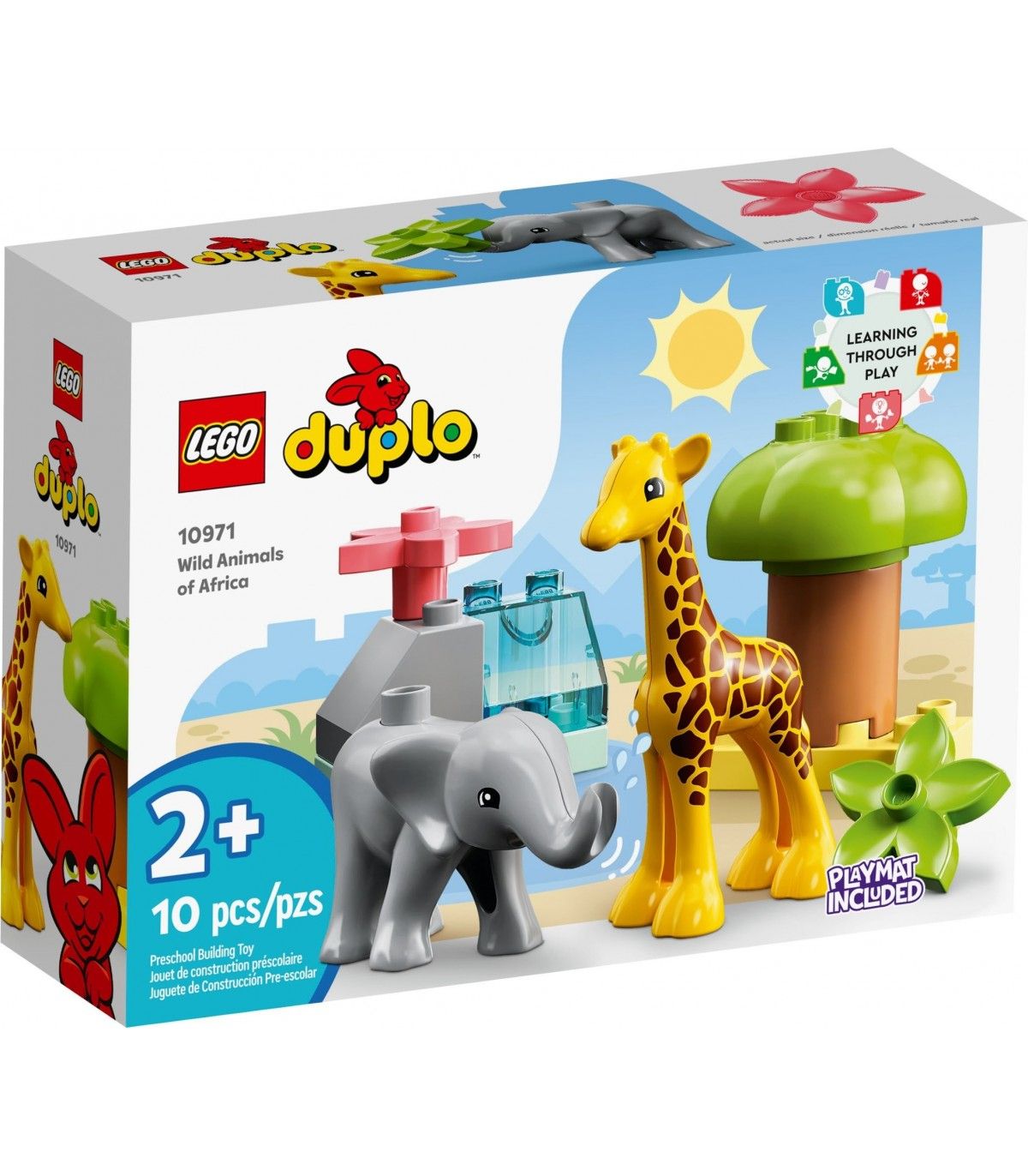 Lego duplo animale salbatice din africa 10971