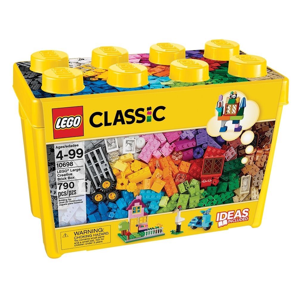 LEGO Classic - Cutie mare de constructie creativa 10698, 790 piese