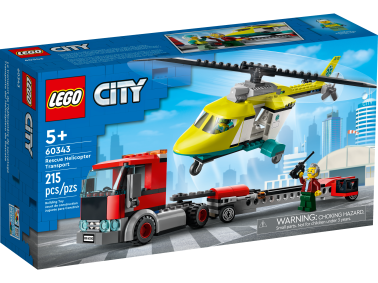 Lego city elicopterul de salvare 60343