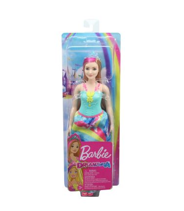 Barbie papusa printesa dreamt coronita albs mtgjk12_gjk16
