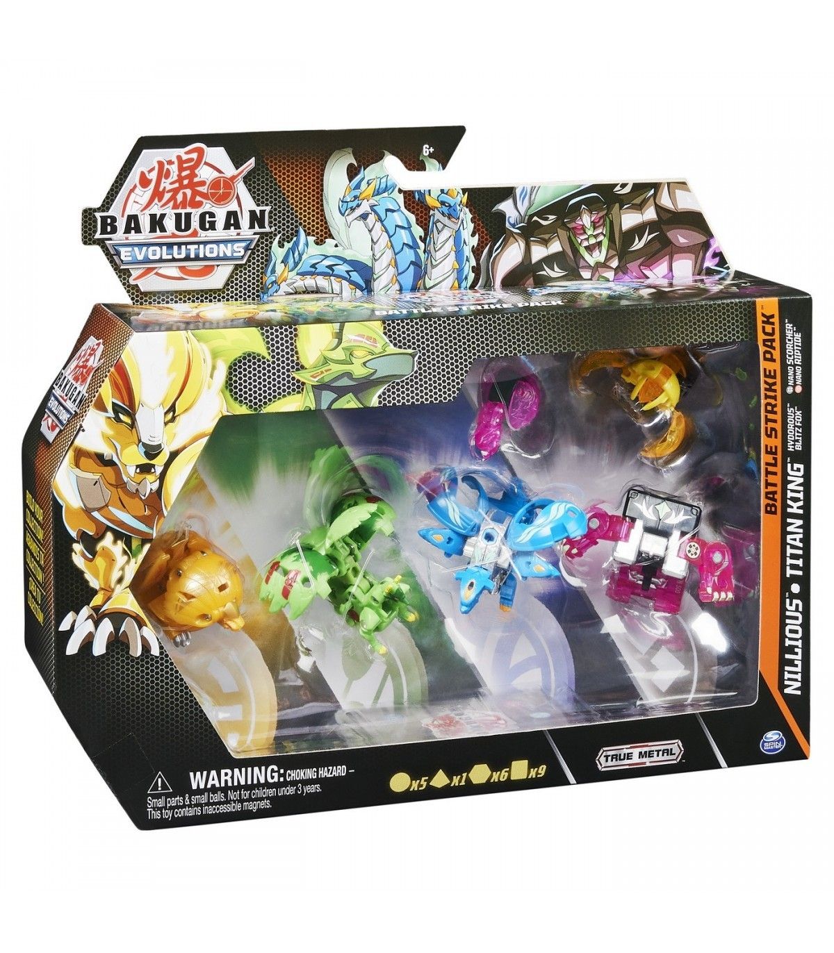 Bakugan s4 pachet starter 4 piese 6062874_20134752