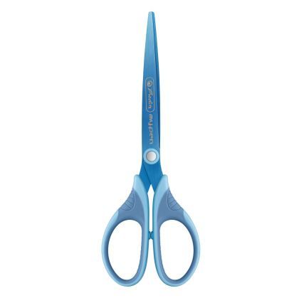 Foarfeca my pen vf ascutit 18cm bleu/albs blister 50027217