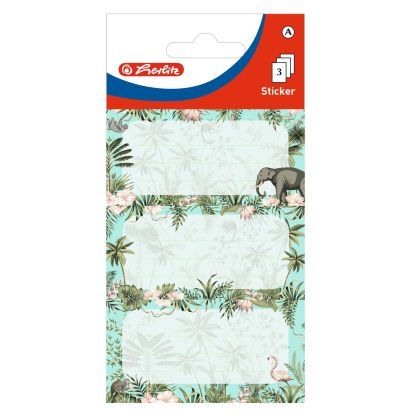 Etichete scolare tropical set 9 50034314