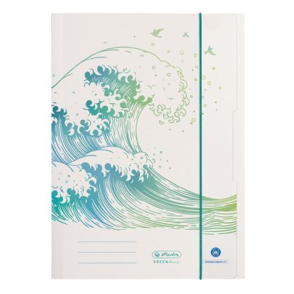 Mapa a4 carton motiv wave seria greenline 50033928