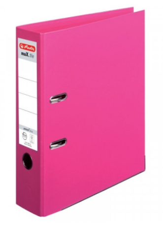 Biblioraft A4, 8cm, PP, culoare roz, HZ9476910