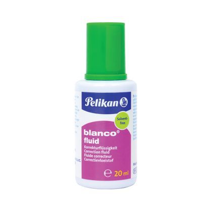 Fluid corector cu pensula blanco, pe baza de apa, 20 ml 338582