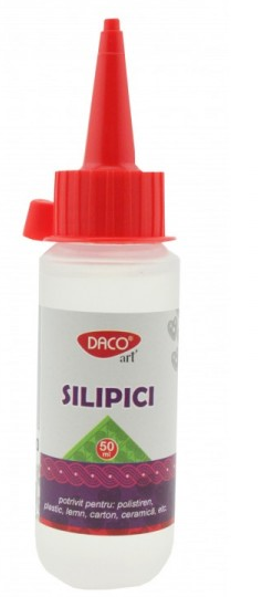 Lipici silicon 50ml silipici daco                           