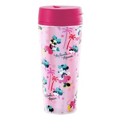 Cana termos 450ml wymienna dekor roz minnie 89366