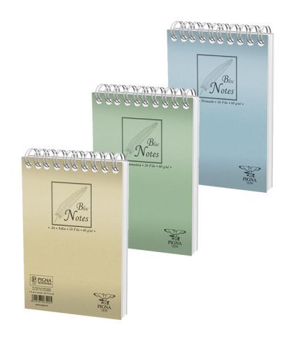 Bloc notes a7 spira pigna velin