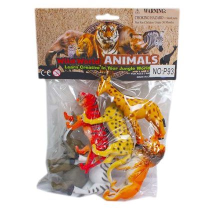 Animale salbatice, 6 buc/set p93