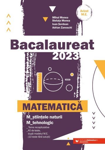 Bac 2023 matematica stiintele naturii