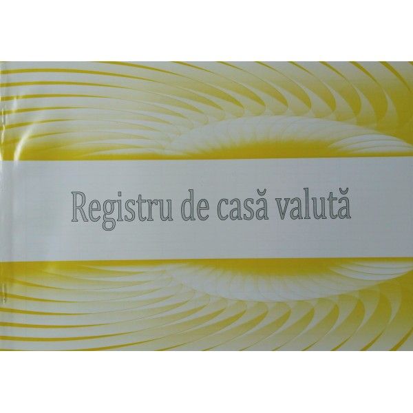 Registru de casa valuta                                     
