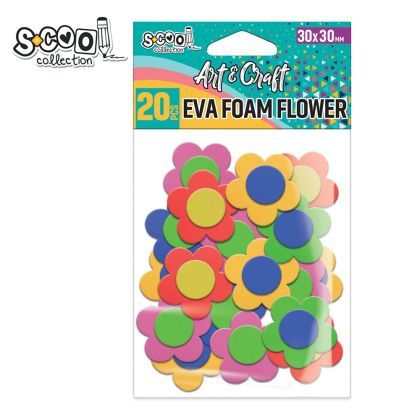 Accesorii craft-floricele spuma eva 20buc/set sc1971