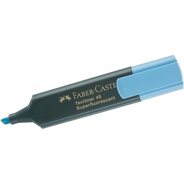 Textmarker albastru 1548 faber fc154851