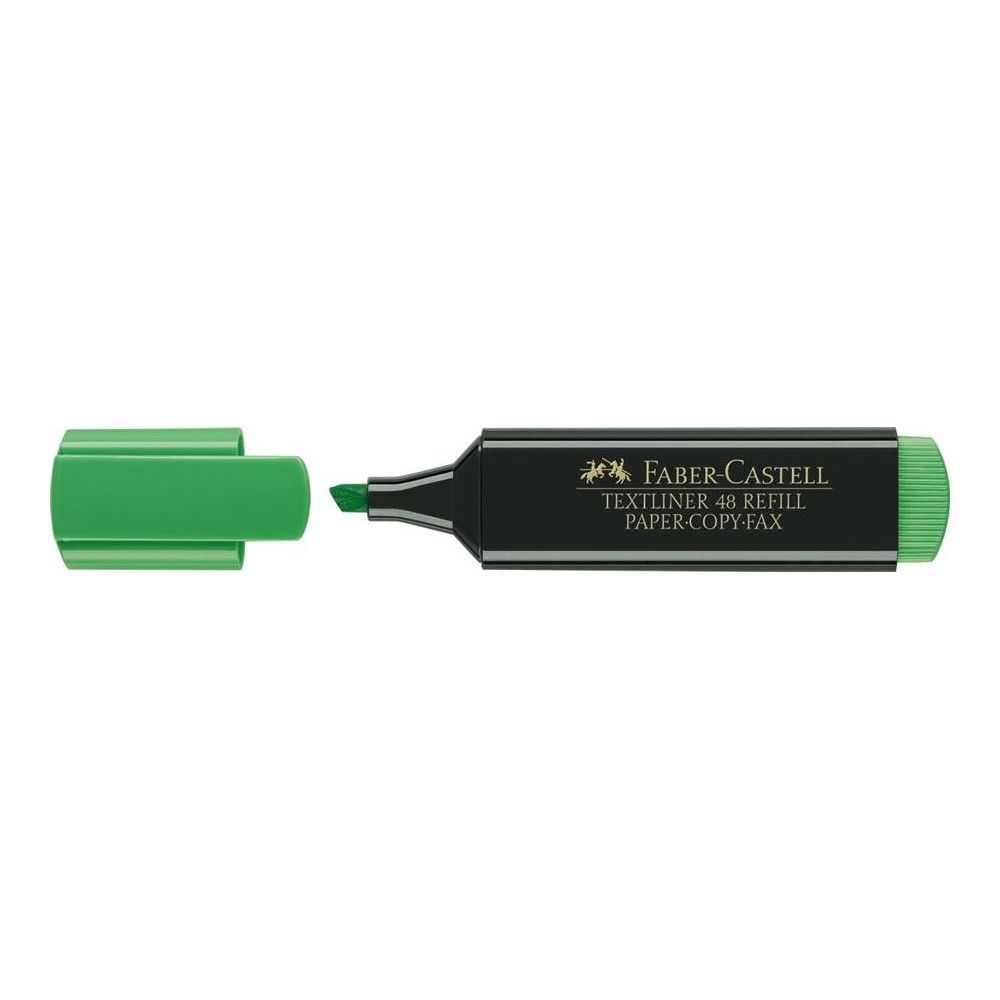 Textmarker verde 1548 faber fc154863