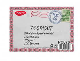 Plic c6 gumat set 100 daco pc670                            