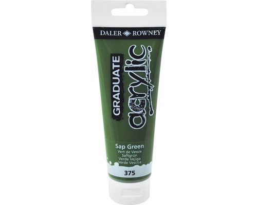 Culori acril graduate 120ml sap green fl123120375