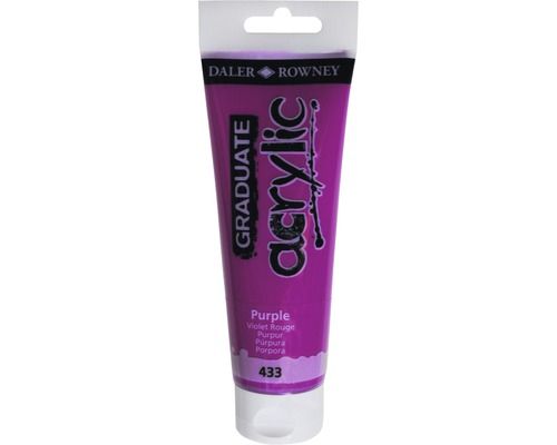 Culori acril graduate 120ml purple fl123120433