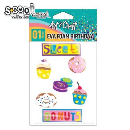 Accesorii craft dulciuri spuma eva s-cool sc2407