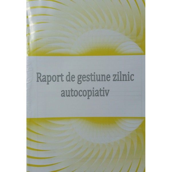 Raport de gestiune zilnic autocop                           