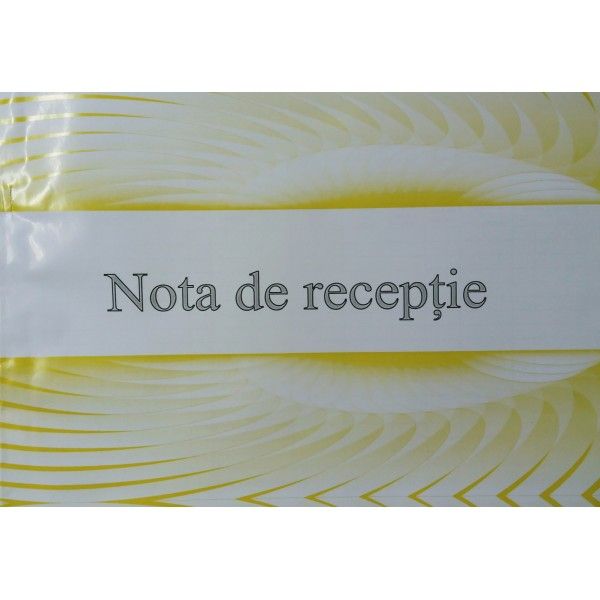 Nota de receptie mod vechi                                  