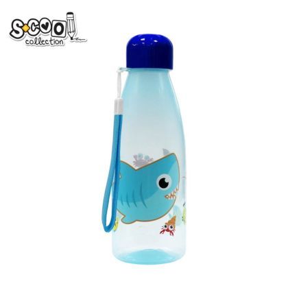 Sticla apa 500ml plastic shark 6.5x20cm sc2255