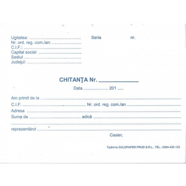 Chitantier 2exemp.100  file                                 
