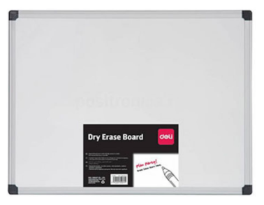 Whiteboard magnetic 90*120 cm rama aluminiu deli dle39034a  