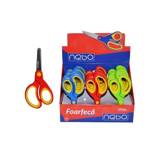 Foarfeca 130mm maner ergonomic 16591 nebo