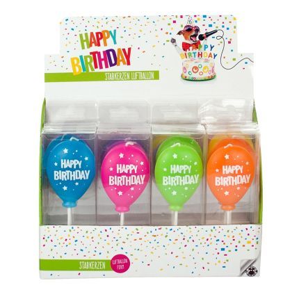 Lumanare de tort glitter happy birthday trendhaus 942173