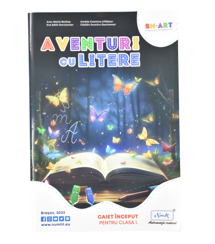 Caiet - Aventuri cu litere - Clasa 1 - NumLit