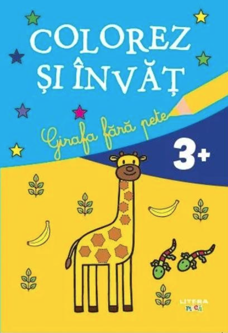 Colorez si invat - Girafa fara pete