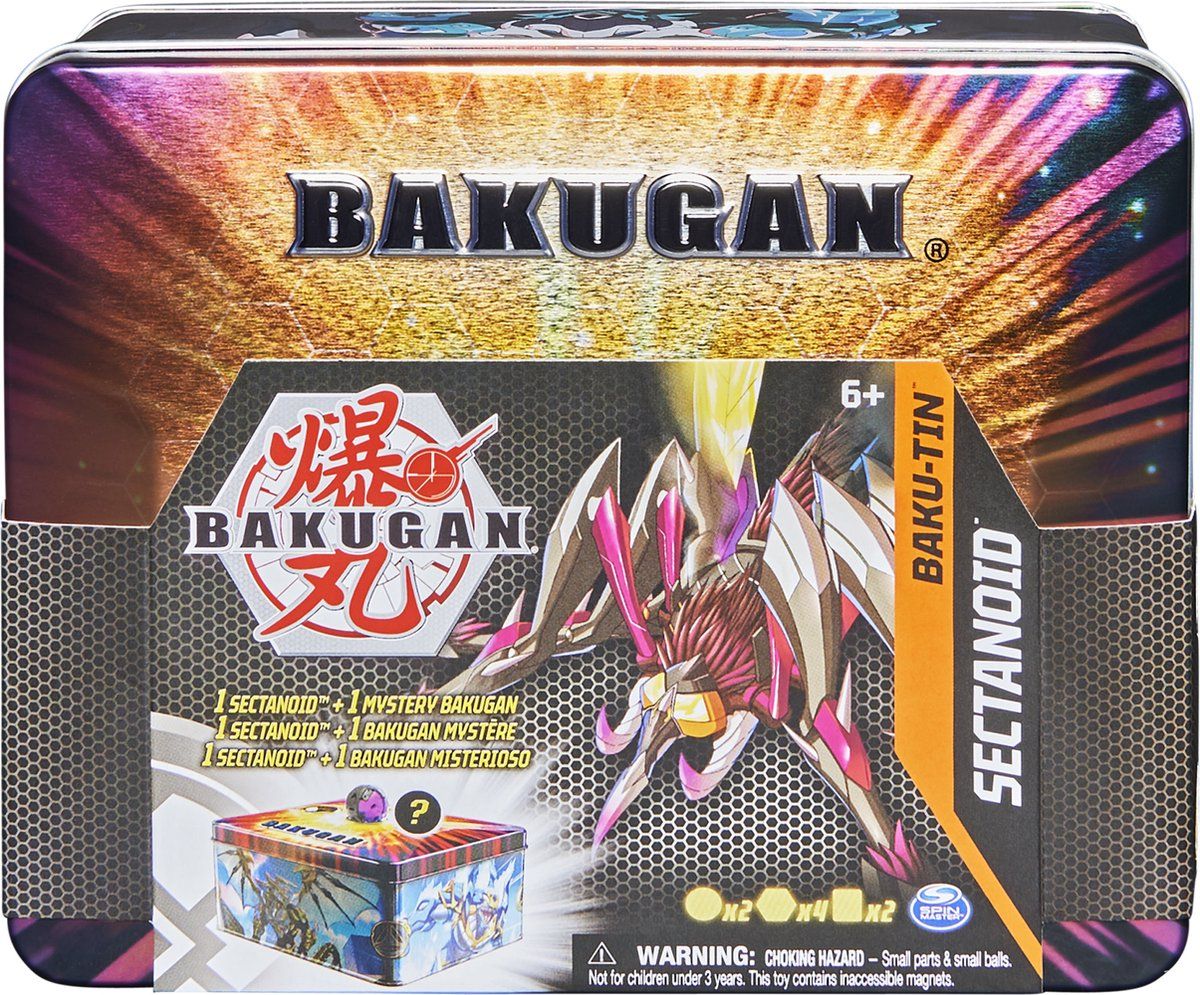 Set figurine - Bakugan - Baku-Tin - Sectanoid - Spin Master