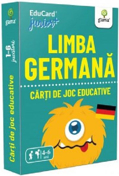 Carti de joc educative - Limba germana