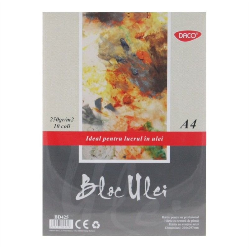 Bloc a4 ulei 250gr 10file daco bd425