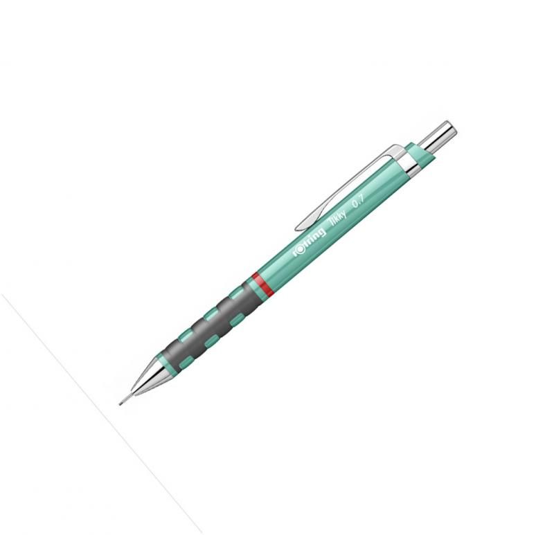 Creion mecanic 0.7mm tikky verde menta rotring ro2189069