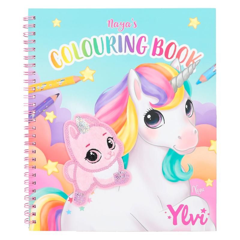 Ylvi carte de colorat unicorn 1-12492