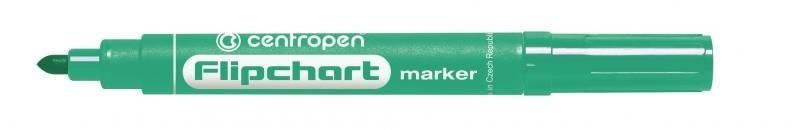 Marker flipchart verde 2.5mm 8550 centropen ce855005