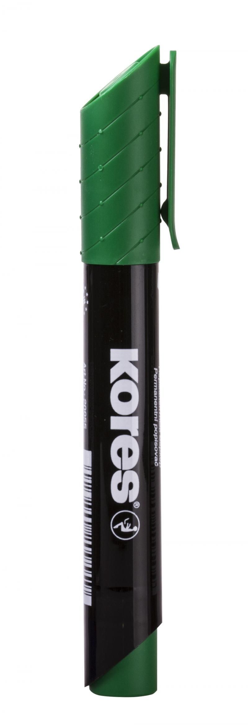 Marker permanent kores vf.Rotund verde ko20935