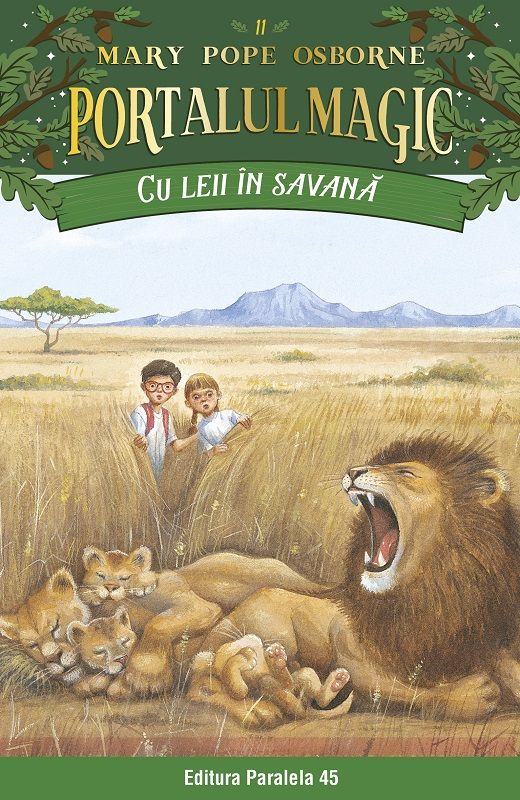 Cu leii in savana - Mary Pope Osborne