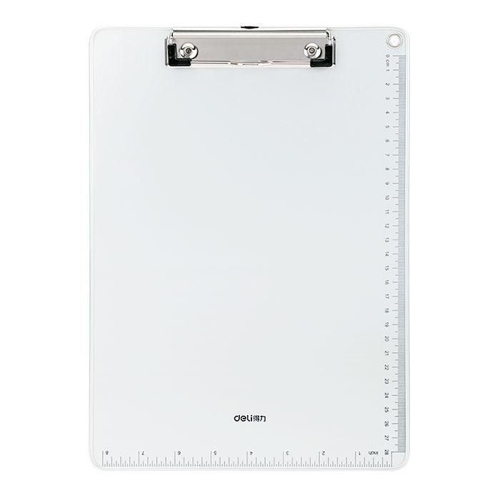 Clipboard simplu metal cu rigla deli dl64504