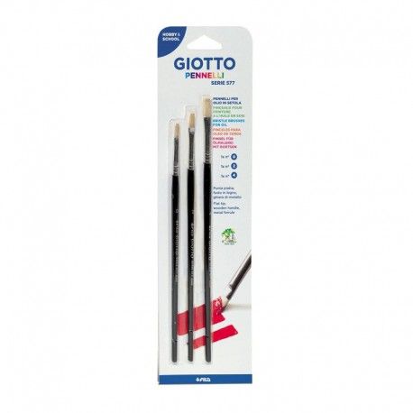 Pensule late 3/set giotto 0026100