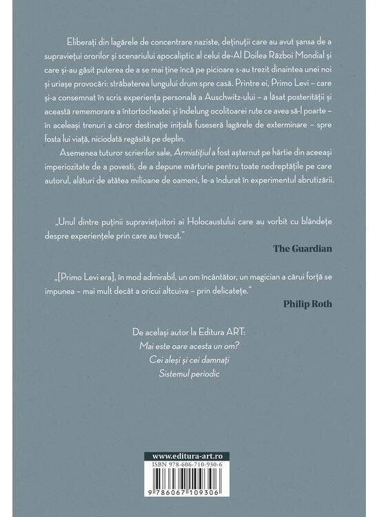 Armistitiul - Primo Levi