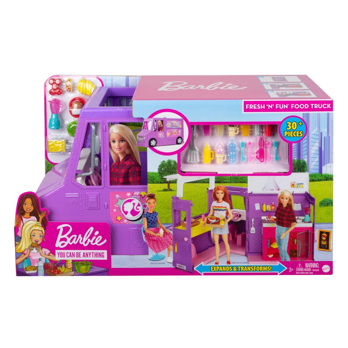 Barbie set cu rulota la picnic mtgmw07