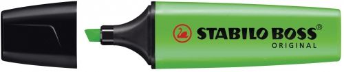 Textmarker stabilo boss original verde 70/33